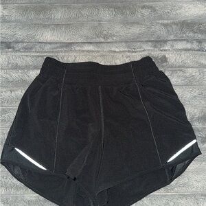 Bundle of black and white lululemon hotty hots both brand new size 4